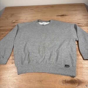 Vintage USA Olympic Sweatshirt Mens XL Gray Crewneck Made in USA Sportswear